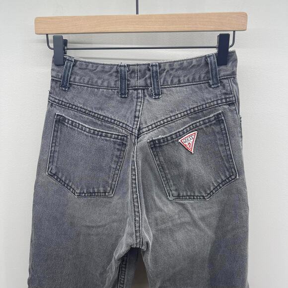 Vintage Georges Marciano for GUESS Washed Black High Rise Skinny Jeans - Picture 4 of 7